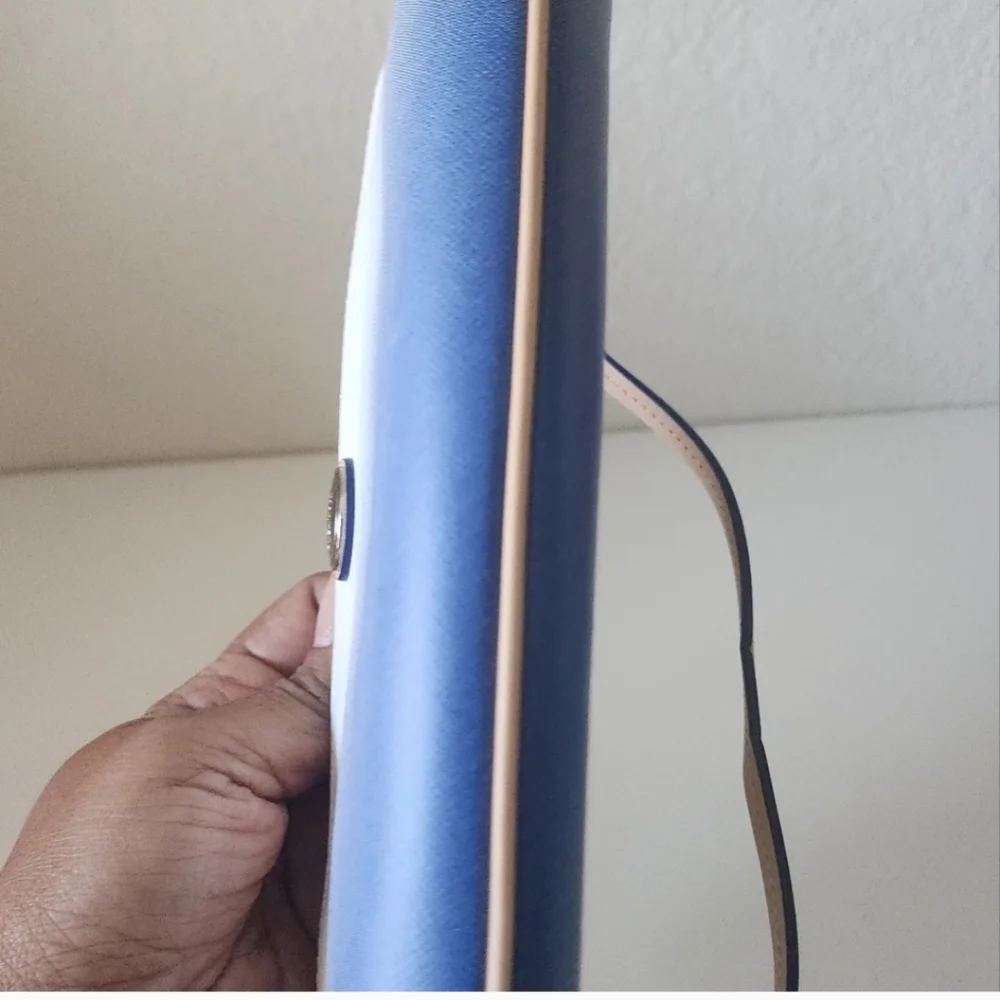 Coach Peyton Blue Ombré Clutch Purse Wristlet Wallet - Picture 4 of 12